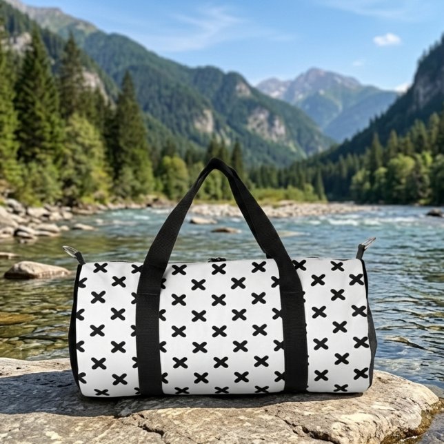 Cool X Cross Black Duffle Bag (Von Creator hochgeladen)