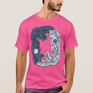 Cool Yin Yang Wolf T-Shirt