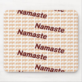 Cool Yoga Namaste Mousepad