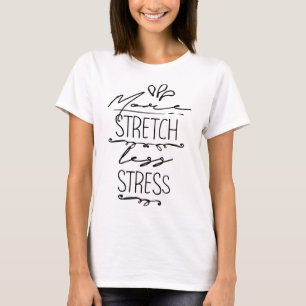 Cool Yoga Training Outfit T-Shirt