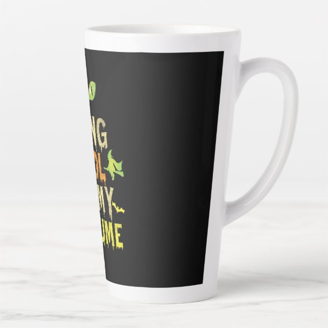 Cool zu sein ist mein Geburtstag Milchtasse (Rechts)