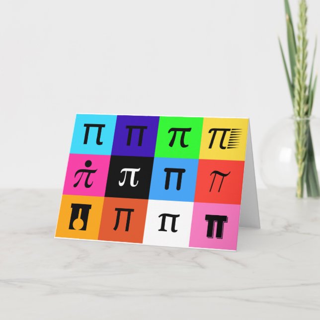 Coolblock-Happy-Pin Karte (Vorderseite)