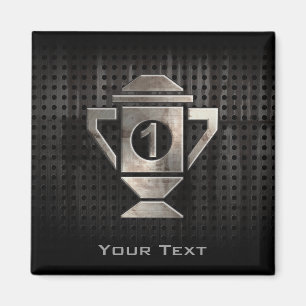 Coole 1. Platz-Trophäe Magnet