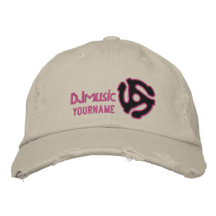 COOLE 45-Distanz-DJ-GAP personalisieren Bestickte Kappe