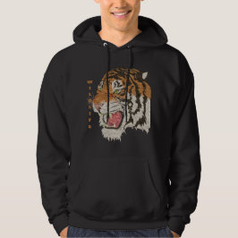Coole Abbildung von Wildtierschwarz Hoodie