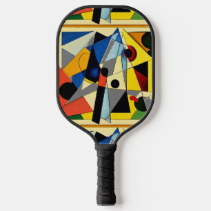 Coole Abstrakte Formen Pickleball Schläger