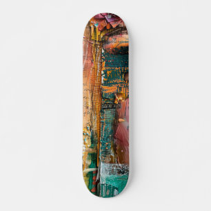 Coole Abstrakte Kunst von Funky Skateboard