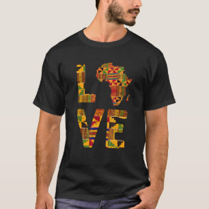 Coole Afrikanische Landkarte für Männer Frauen Tra T-Shirt
