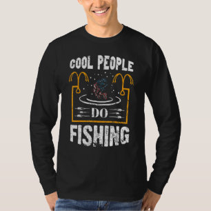 Coole Ahornfische Angeln T-Shirt