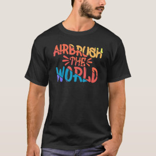 Coole Airbrush - die Vintage Graffiti-Airbrush T-Shirt