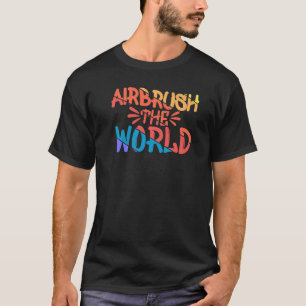 Coole Airbrush - die Vintage Graffiti-Airbrush T-Shirt