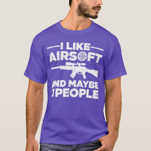 Coole Airsoft-Kunst für Männer Frauen Paintball-Ka T-Shirt