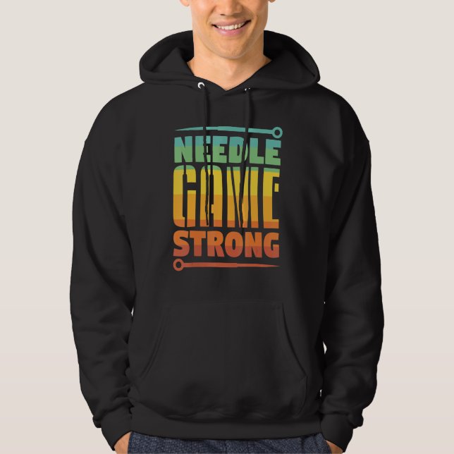 Coole Akupunktur Nadel Game starke Akupunktur Hoodie (Vorderseite)