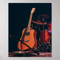 Coole akustische Gitarre