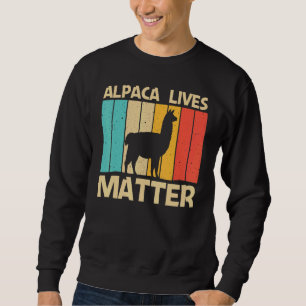 Coole Alpaka für Männer Frauen peruanisches Tier A Sweatshirt