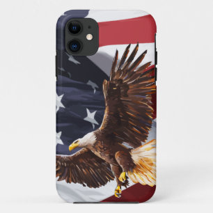 Coole amerikanisch-patriotische Männer Case-Mate iPhone Hülle