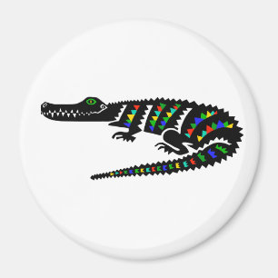 Coole Amerikanische KROKODILE - Wildtiere - Reptil Magnet