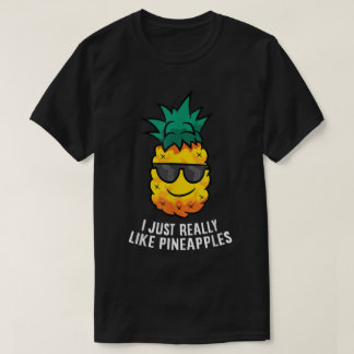 Coole Ananas Lustiges Frucht-Design T-Shirt