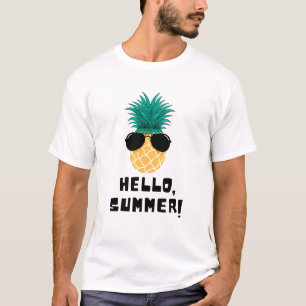 Coole Ananas Sommer Kunst T-Shirt