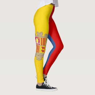 Coole Andorra Flag Fashion Leggings