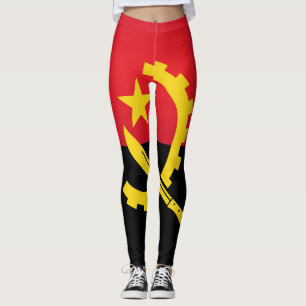 Coole Angola-Flagge Leggings