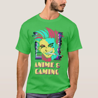 Coole Anime-Gaming-Cosplay-Motiv Freund T-Shirt