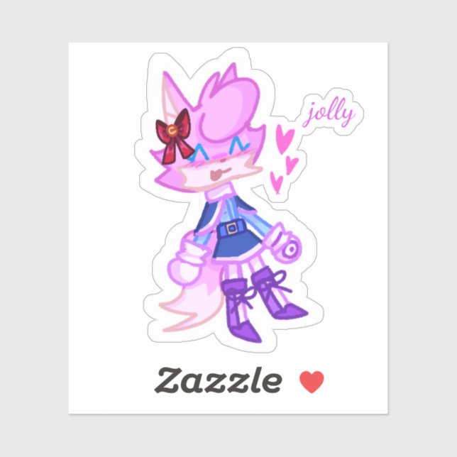 Coole Anthro Animal Version 2 Laptop Sticker (Blatt)