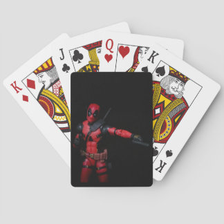 Coole Anti-Hero-Spielzeugfotografie Spielkarten