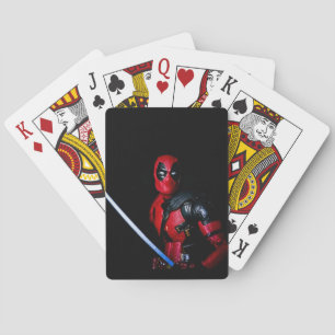 Coole Anti-Hero-Spielzeugfotografie Spielkarten