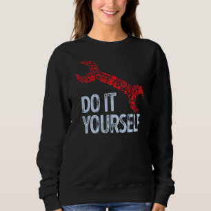 Coole Anweisungs-Schraubenschlüssel Automobil-Mech Sweatshirt