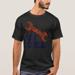 Coole Anweisungs-Schraubenschlüssel Automobil-Mech T-Shirt