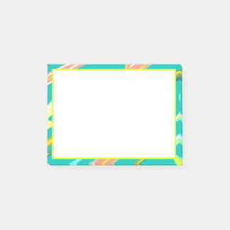 Coole Aqua Abstrakt Liquid Stil moderne Malerei Post-it Klebezettel