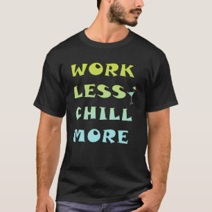 Coole Arbeit Weniger Schach mehr Mama Vater T-Shirt
