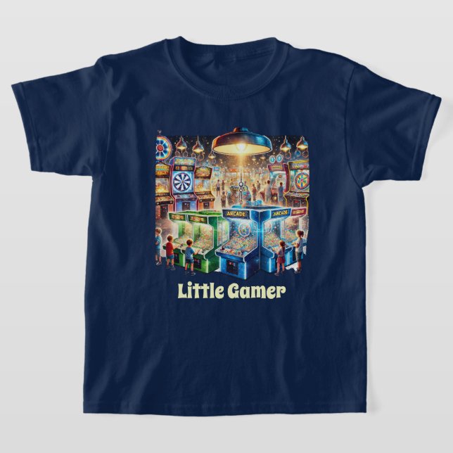 Coole Arcade-Gamer T-Shirt (Ablage )