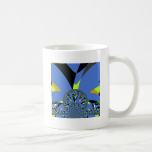 Coole Arches mit Fraktal Spheres Art Design Kaffeetasse