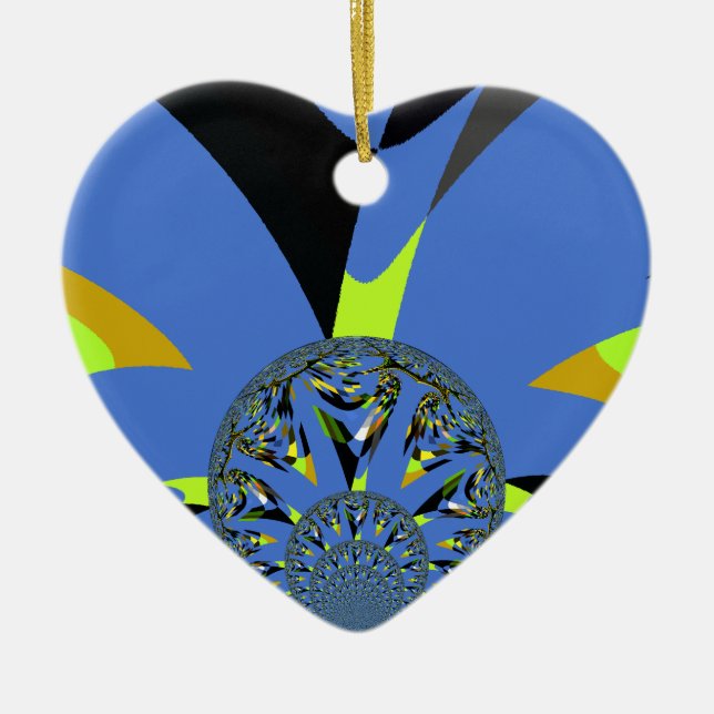 Coole Arches mit Fraktal Spheres Art Design Keramikornament (Vorne)