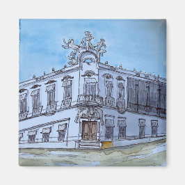Coole Architektur in Mazatlan Mexiko Magnet