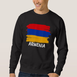 Coole armenische Flagge Sweatshirt