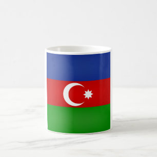 Coole aserbaidschanische Flagge Kaffeetasse