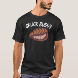 Coole Auster für Männer Auster Shucker Clam Shel T-Shirt