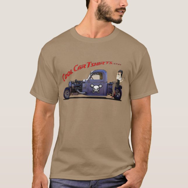 Coole Auto-T - Shirt-offizieller T - Shirt (Vorderseite)
