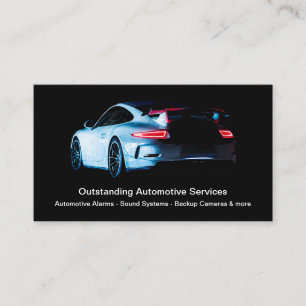 Coole Automobil-Modern Business Cards Visitenkarte
