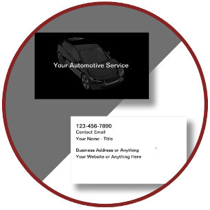 Coole Automobil-Visitenkarten - Design neu Visitenkarte