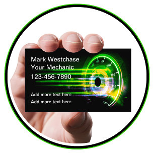 Coole Automobil-Visitenkarten Visitenkarte