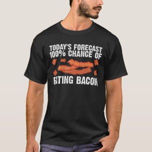 Coole Bakonkunst für Männer Schweinefleischstrei T-Shirt