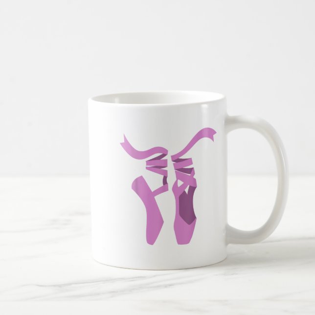 Coole Ballet für Frauen Mama Ballerina Ball Kaffeetasse (Rechts)