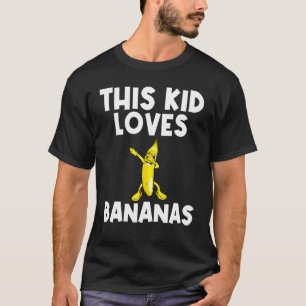 Coole Banane für Kinder Jungen Dabbing Gelbe Süße T-Shirt