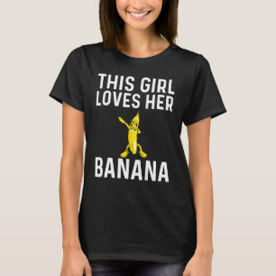Coole Banane für Mädchen Kinderbettchen T-Shirt