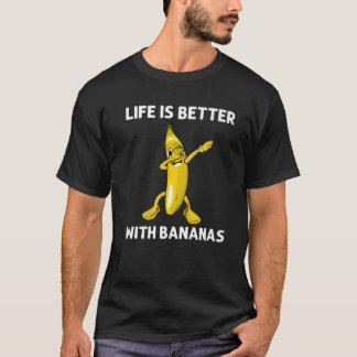Coole Banane für Männer Frauen, die Gelb süß trink T-Shirt