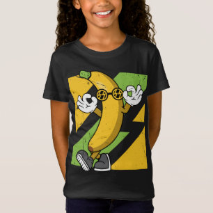 Coole Banane mit Sonnenbrille Sommerfrüchte T-Shirt